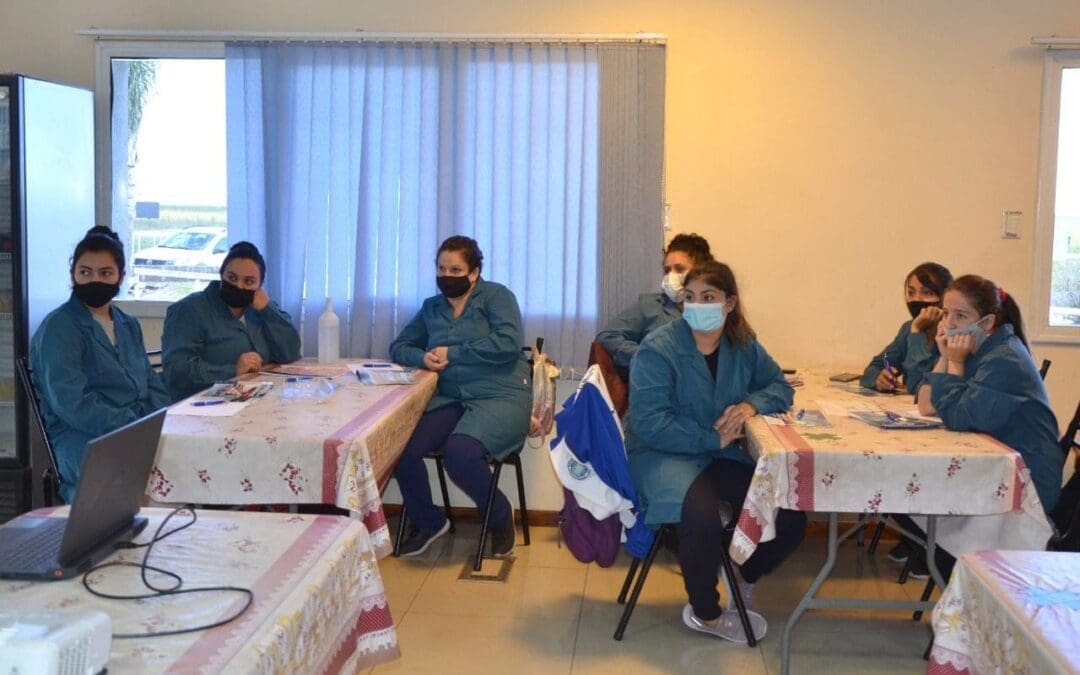 Villa Cañás: Comenzó la capacitación para mujeres en Industrias Marcelini Villa Cañás: Comenzó la capacitación para mujeres en Industrias Marcelini