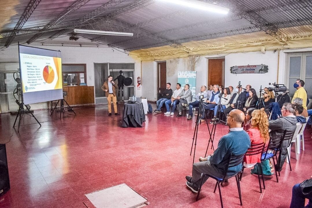 Reunión en Rufino para pedir avance del Gasoducto Regional Sur