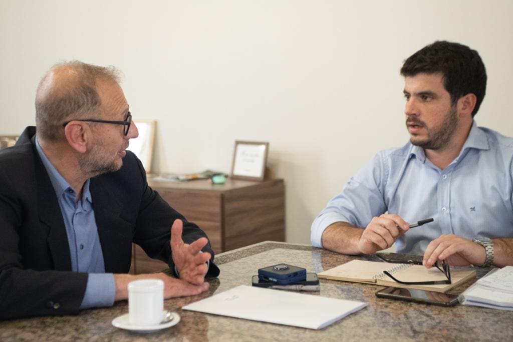 Venado Tuerto: Corach mantuvo una reunión de trabajo con el intendente Leonel Chiarella