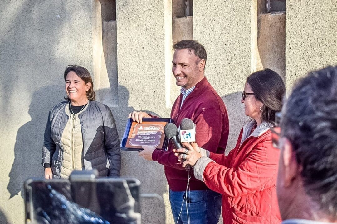 Amigos del Parque de Rufino: Gracias por su reconocimiento