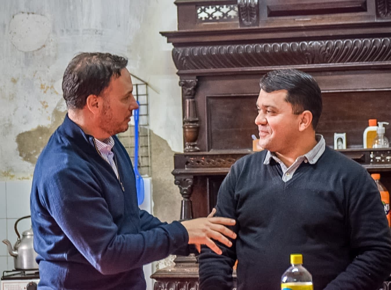 Enrico sigue recorriendo la región: Rufino, Amenábar y Aarón Castellanos