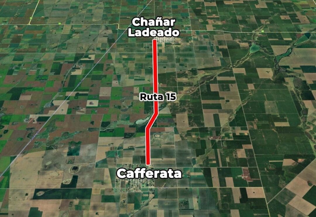 Ruta 15 Cafferata: Reclamo de Enrico para que se avance con su reconstrucción