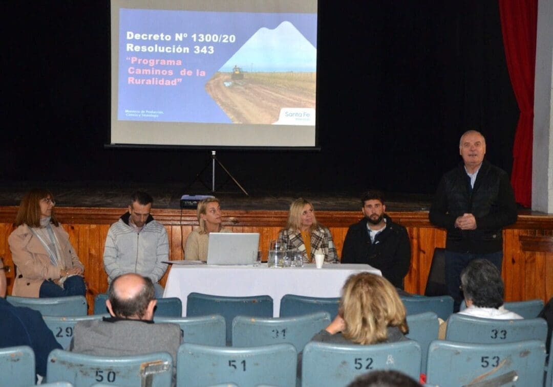 Villa Cañás: Reunión para avanzar con la gestión del programa "Caminos de la Ruralidad"