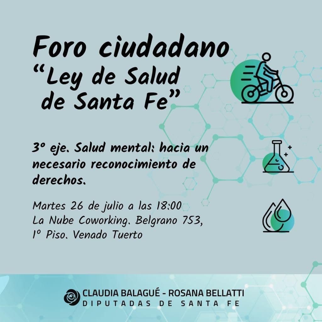 Venado Tuerto será sede para debatir la nueva Ley de Salud Provincial