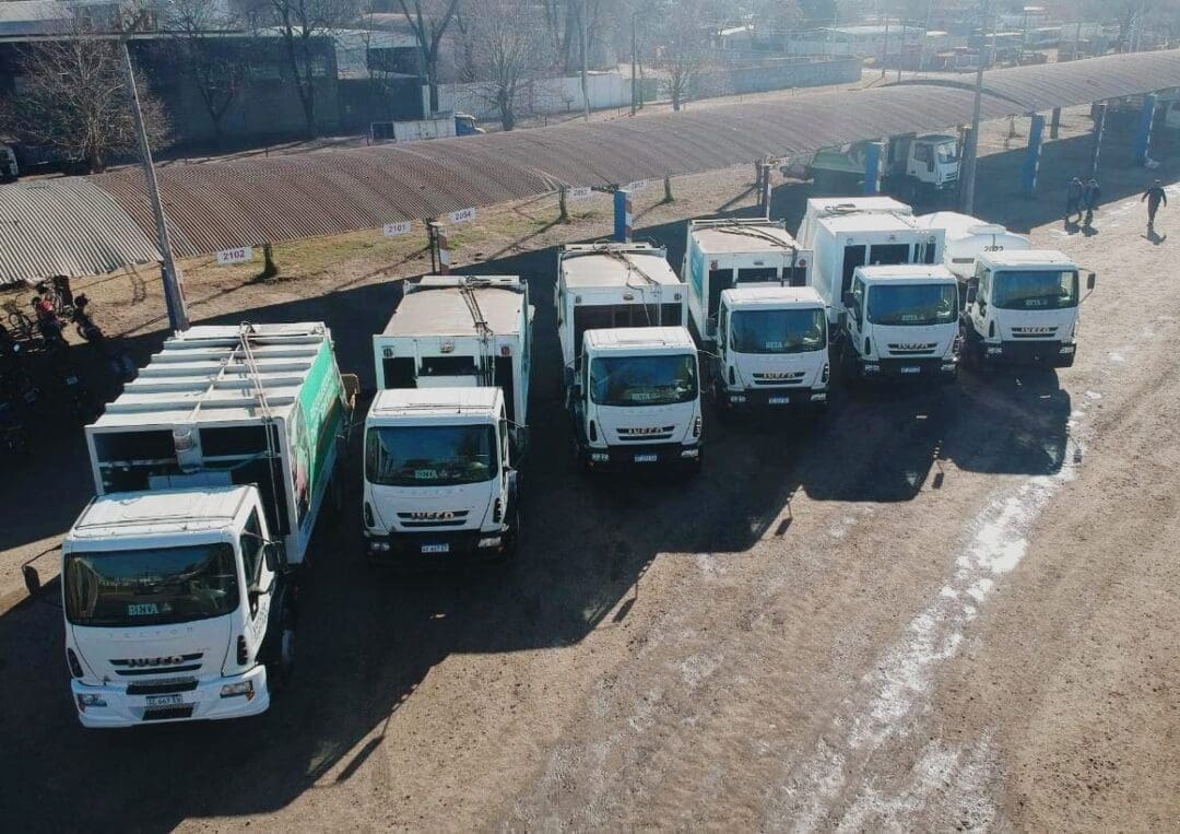 Venado Tuerto: El municipio presentó seis nuevos camiones que reforzarán la prestación de servicios