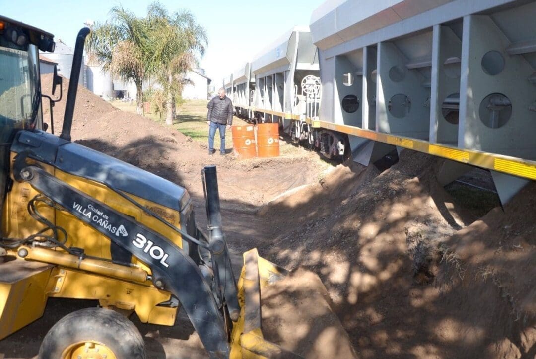 Villa Cañás: El municipio adquirió piedra caliza para colorar en diferentes calles de la ciudad