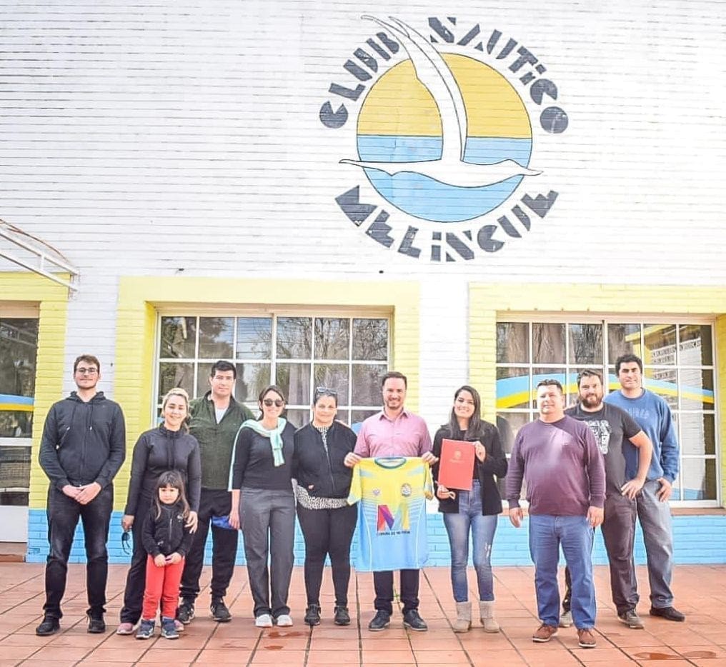 Recorrida del senador Enrico en Melincué