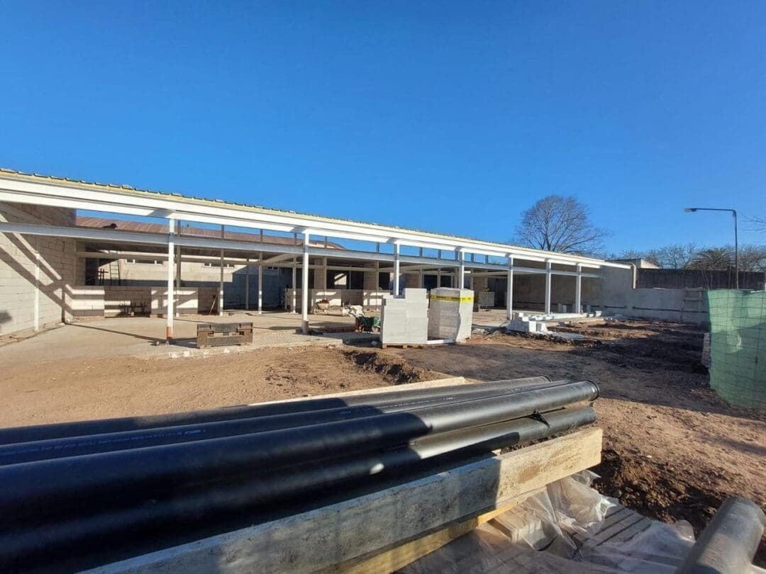 San Gregorio: Enrico informó importantes avances en el nuevo edificio del Jardín 251