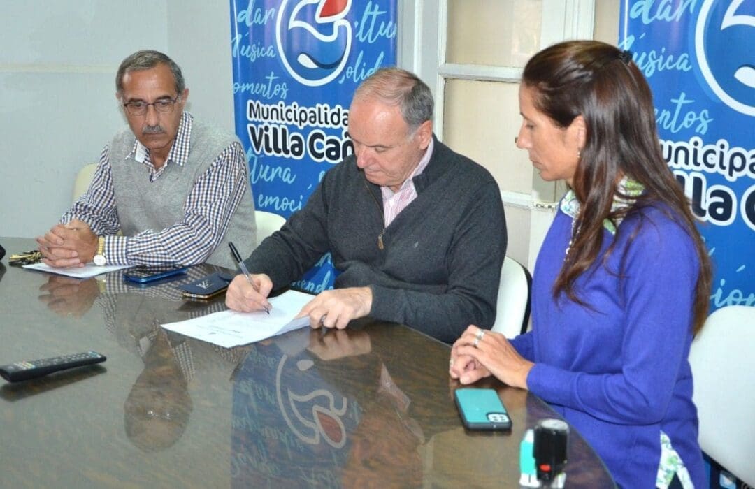 Villa Cañás: Prórroga de convenio y entrega de aportes correspondientes a las entradas del Balneario