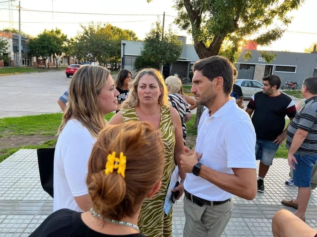 Orciani, Ciancio, Pullaro y Enrico recorren el departamento Orciani, Ciancio, Pullaro y Enrico recorren el departamento