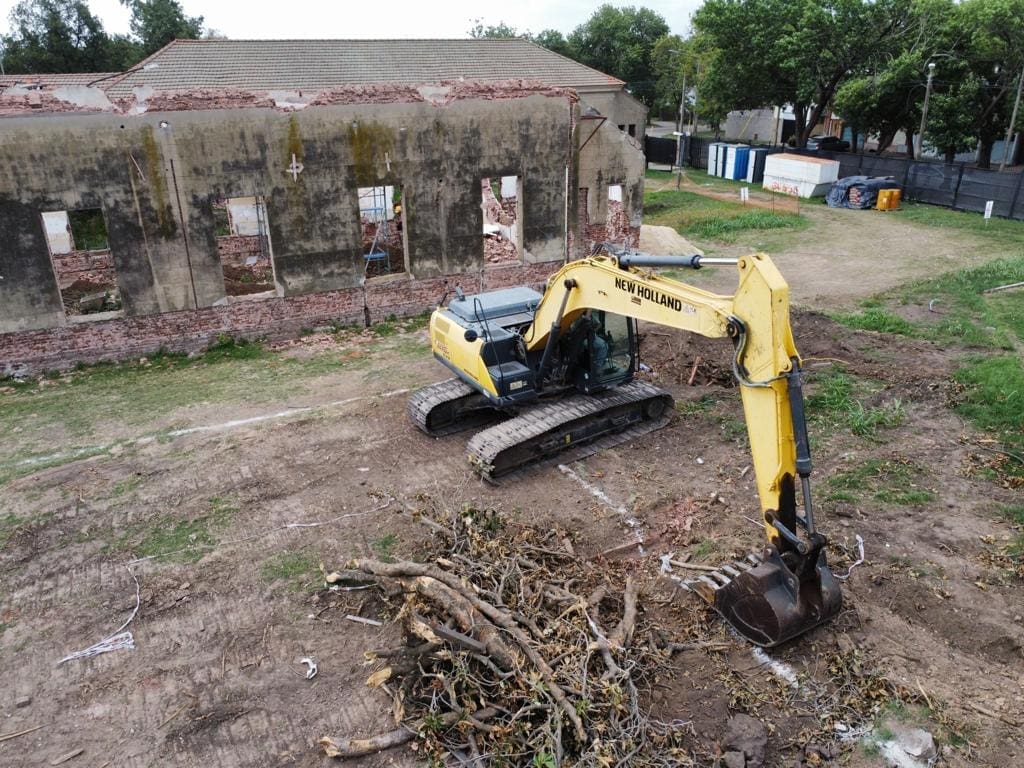 Venado Tuerto: Se reactivaron los trabajos para recuperar el edificio del viejo hospital Venado Tuerto: Se reactivaron los trabajos para recuperar el edificio del viejo hospital
