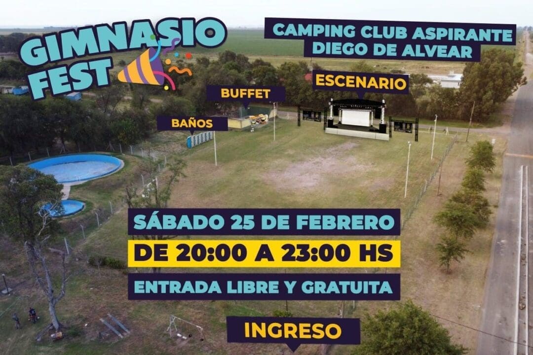 Diego de Alvear: El senador Enrico invita a los vecinos a la inauguración gimnasio de la Escuela Nº 174 Diego de Alvear: El senador Enrico invita a los vecinos a la inauguración gimnasio de la Escuela Nº 174