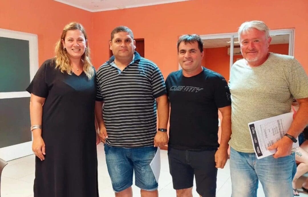 Orciani junto a los clubes de barrio de la región Orciani junto a los clubes de barrio de la región