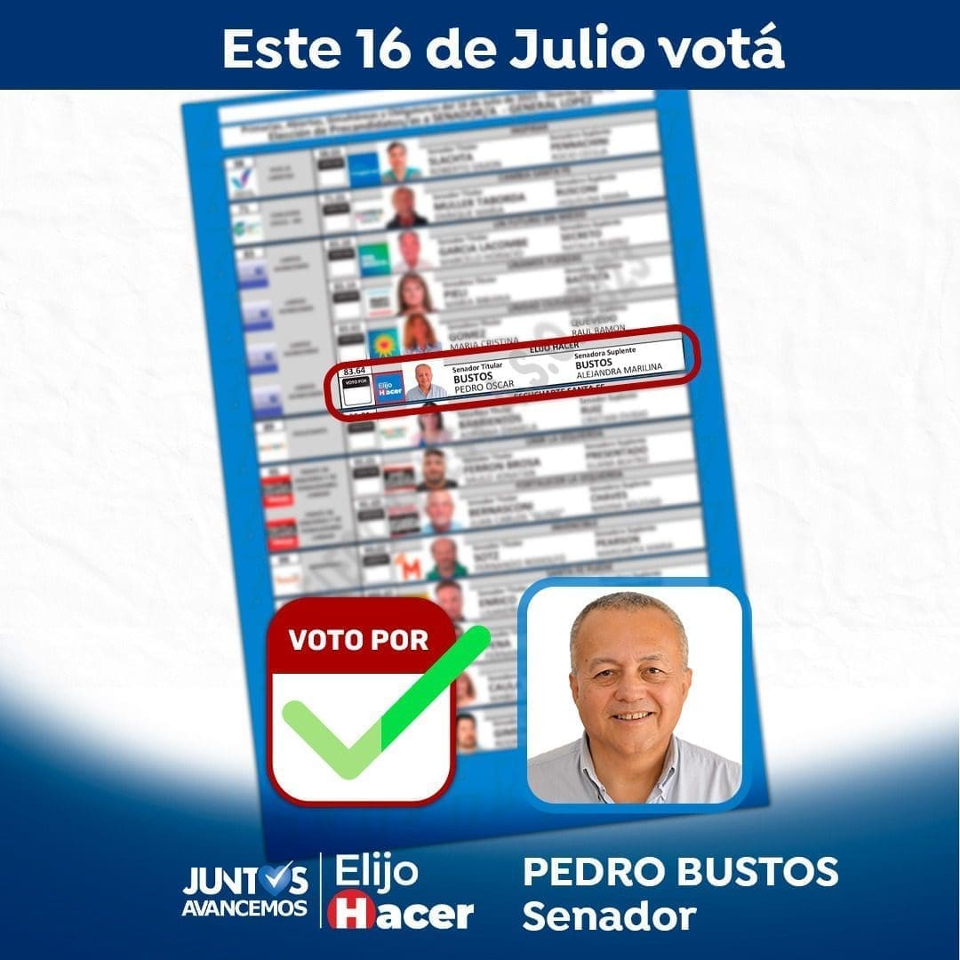 El Dr. Pedro Bustos acompañó a Omar Perotti en su visita a Venado Tuerto El Dr. Pedro Bustos acompañó a Omar Perotti en su visita a Venado Tuerto
