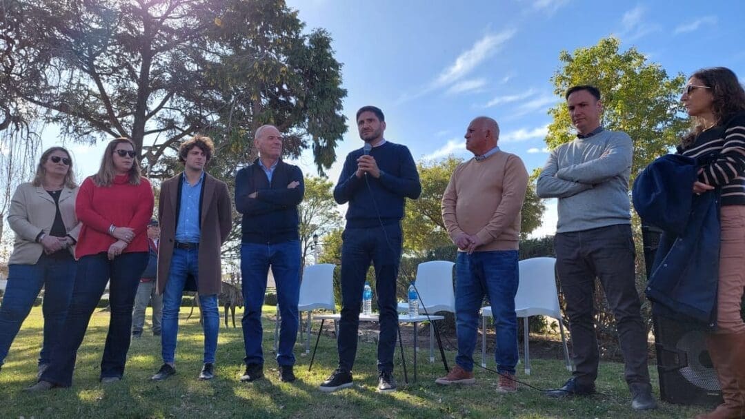 Santa Isabel: Pullaro, Enrico y Orciani apoyan al candidato Jorge Raverta
