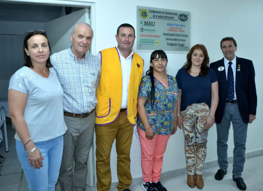 Villa Cañás: Inauguración de cuatro salas de internación en el hospital Villa Cañás: Inauguración de cuatro salas de internación en el hospital