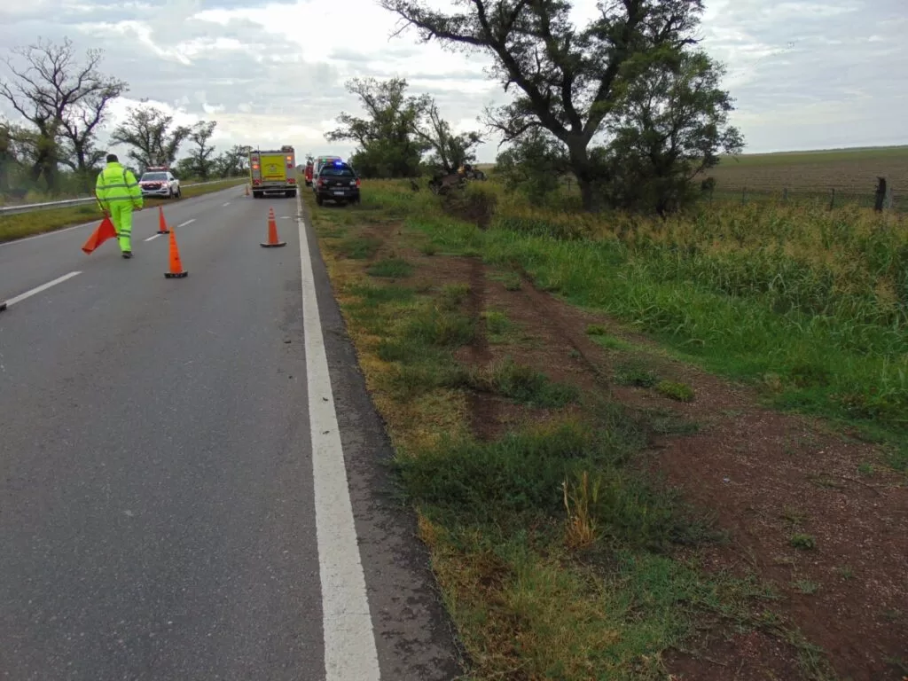 Maggiolo: Accidente fatal en Ruta Nacional 8 Maggiolo: Accidente fatal en Ruta Nacional 8