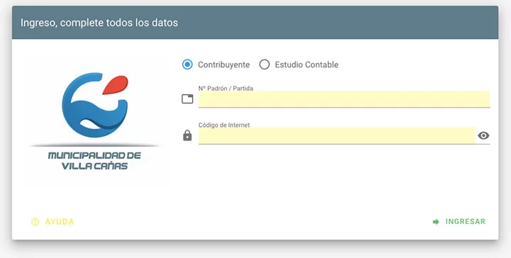 Villa Cañás: Como pagar los impuestos municipales desde tu casa Villa Cañás: Como pagar los impuestos municipales desde tu casa