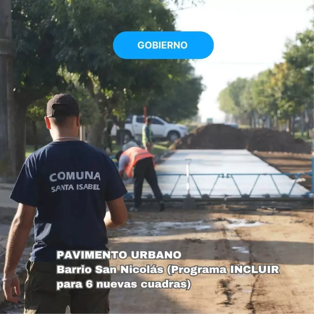 Santa Isabel: Pablo Giorgis destaca avances y gestiones para el crecimiento de la localidad Santa Isabel: Pablo Giorgis destaca avances y gestiones para el crecimiento de la localidad