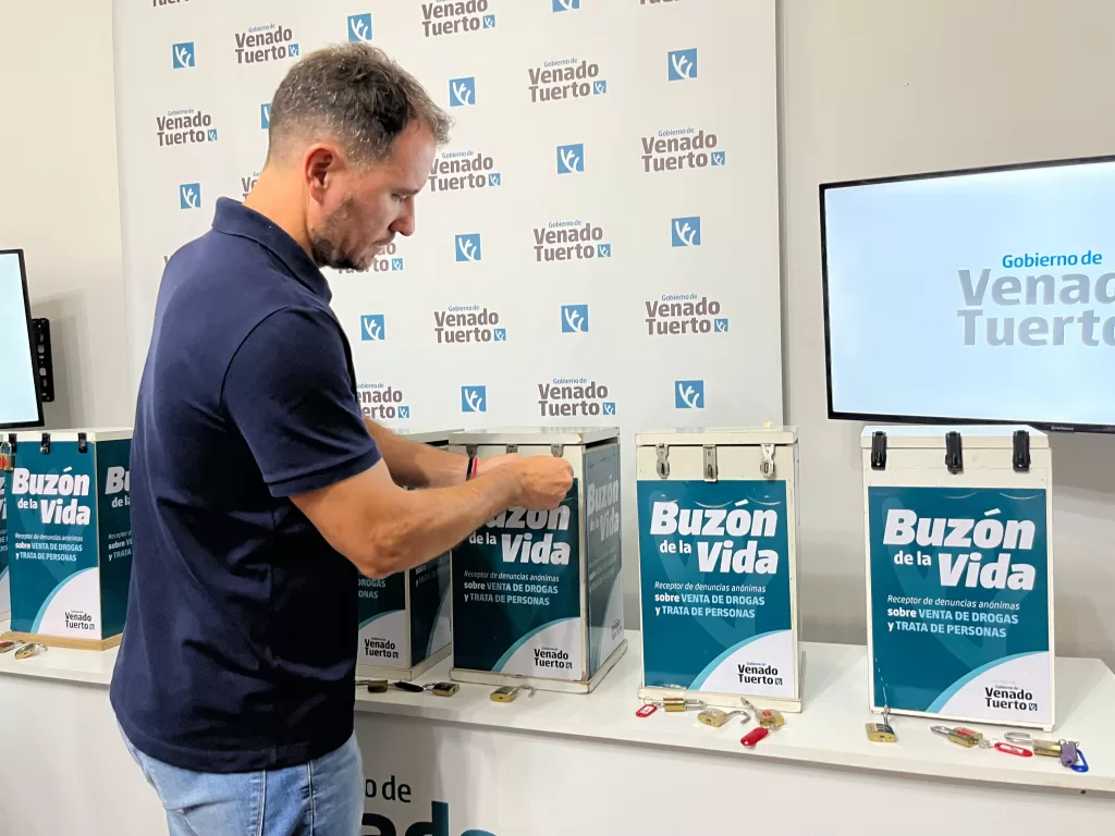 Venado Tuerto: Se realizó la primera apertura del año de los Buzones de la Vida Venado Tuerto: Se realizó la primera apertura del año de los Buzones de la Vida