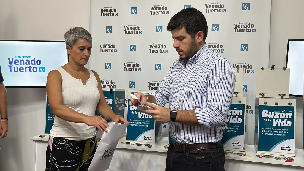 Venado Tuerto: Se realizó la primera apertura del año de los Buzones de la Vida Venado Tuerto: Se realizó la primera apertura del año de los Buzones de la Vida