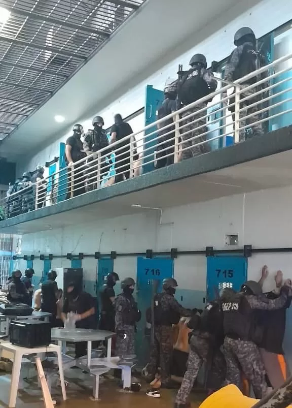 Seguridad: Requisa sorpresiva en pabellones de Piñero Seguridad: Requisa sorpresiva en pabellones de Piñero
