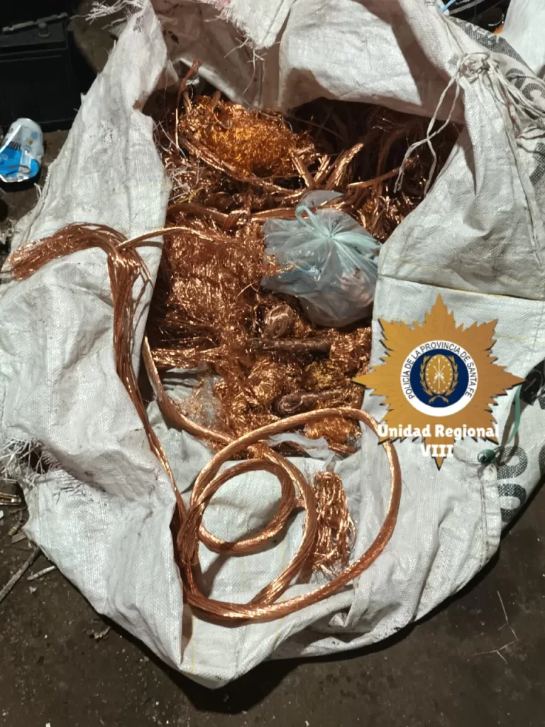 Venado Tuerto: Detuvieron a dos sujetos y clausuraron una chatarrería Venado Tuerto: Detuvieron a dos sujetos y clausuraron una chatarrería