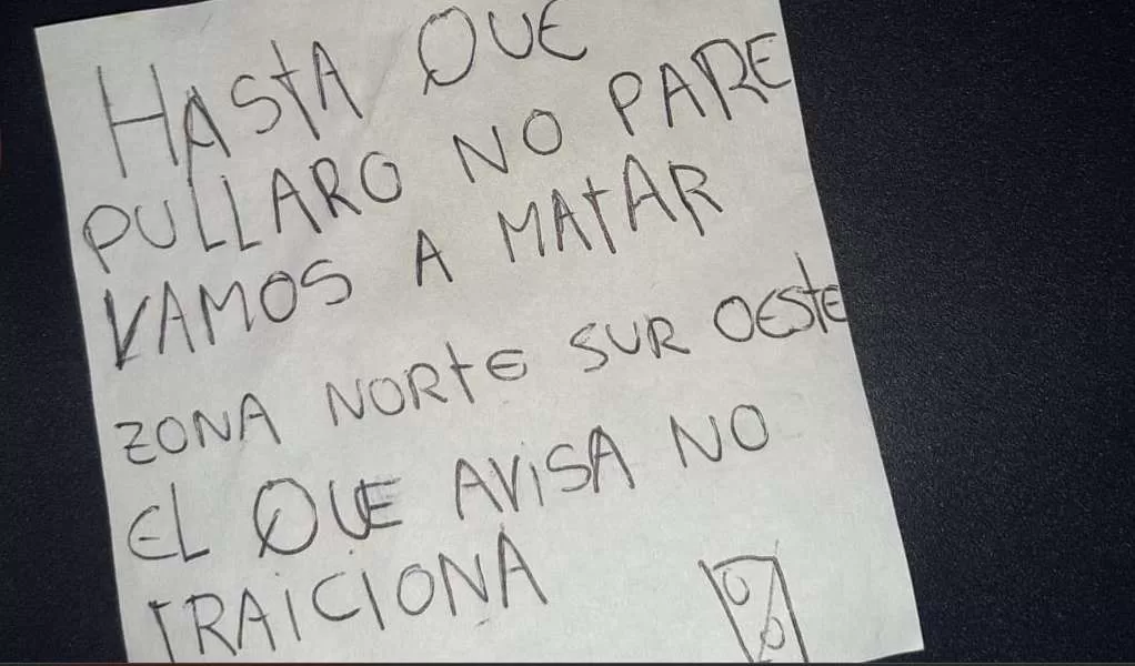 Terror en Rosario: Encontraron una nueva amenaza de muerte dirigida al gobernador Maximiliano Pullaro Terror en Rosario: Encontraron una nueva amenaza de muerte dirigida al gobernador Maximiliano Pullaro