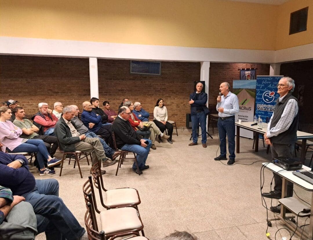 Villa Cañás: Charla sobre manejo de caminos sustentables Villa Cañás: Charla sobre manejo de caminos sustentables