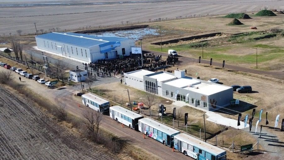 Venado Tuerto: Se inauguró la nueva planta de tratamiento de residuos
