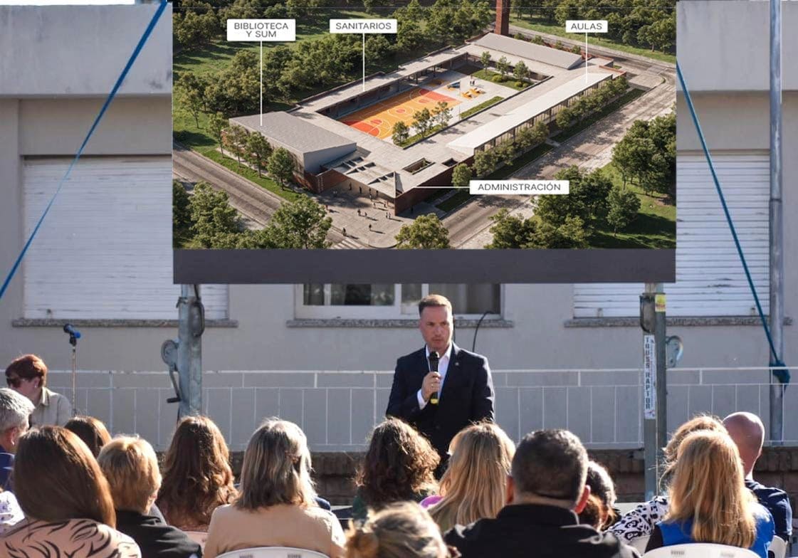 Histórica obra para Hughes: Provincia construirá el nuevo edificio de la escuela secundaria