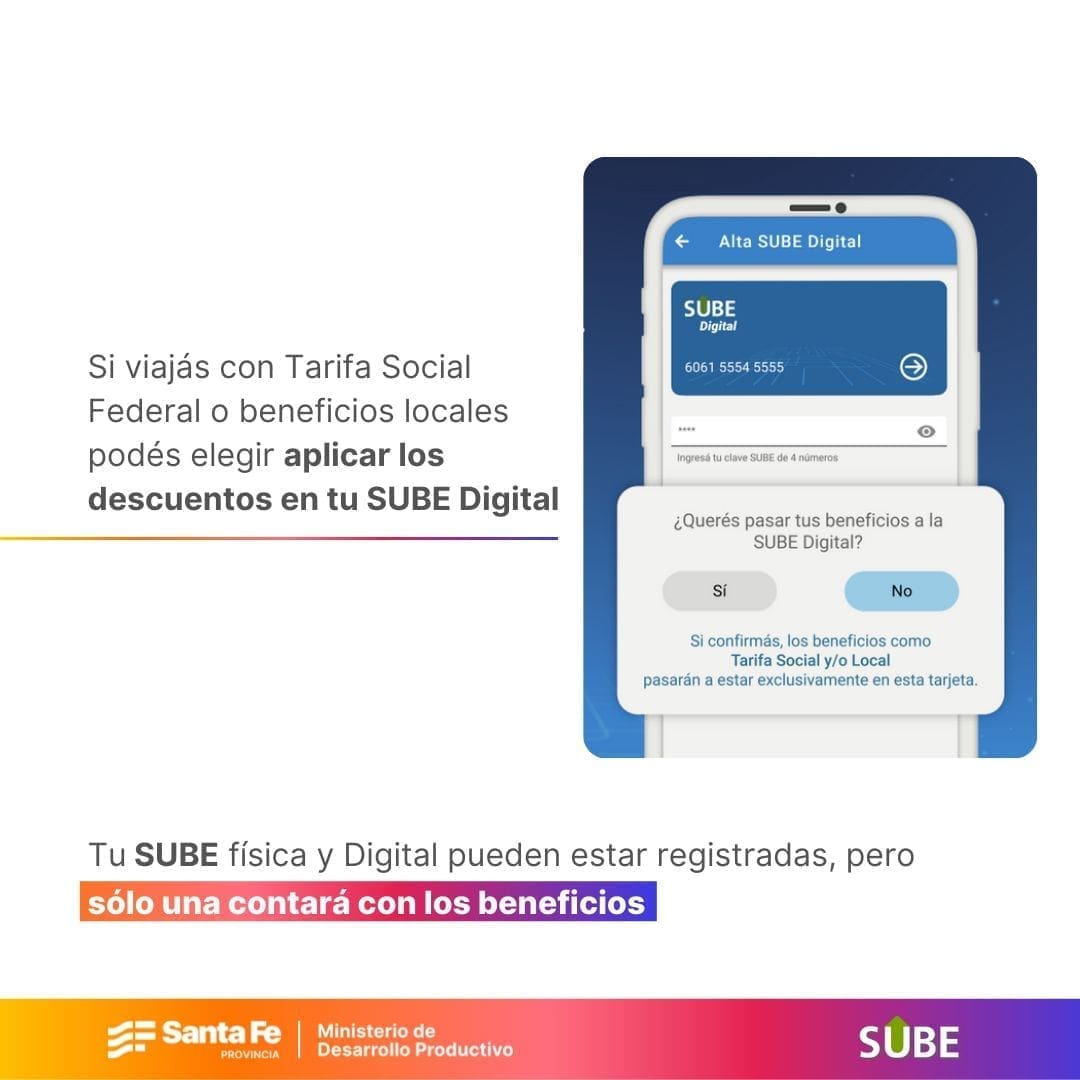 La Sube Digital llega al transporte provincial