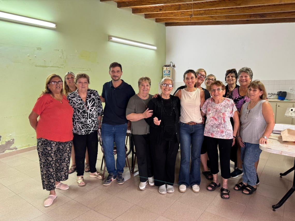 Di Gregorio suma visitas a localidades del General López Di Gregorio suma visitas a localidades del General López