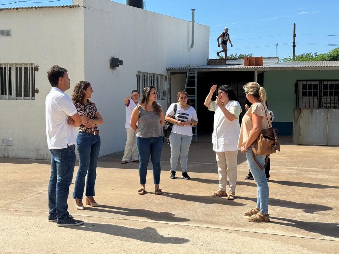Di Gregorio suma visitas a localidades del General López Di Gregorio suma visitas a localidades del General López