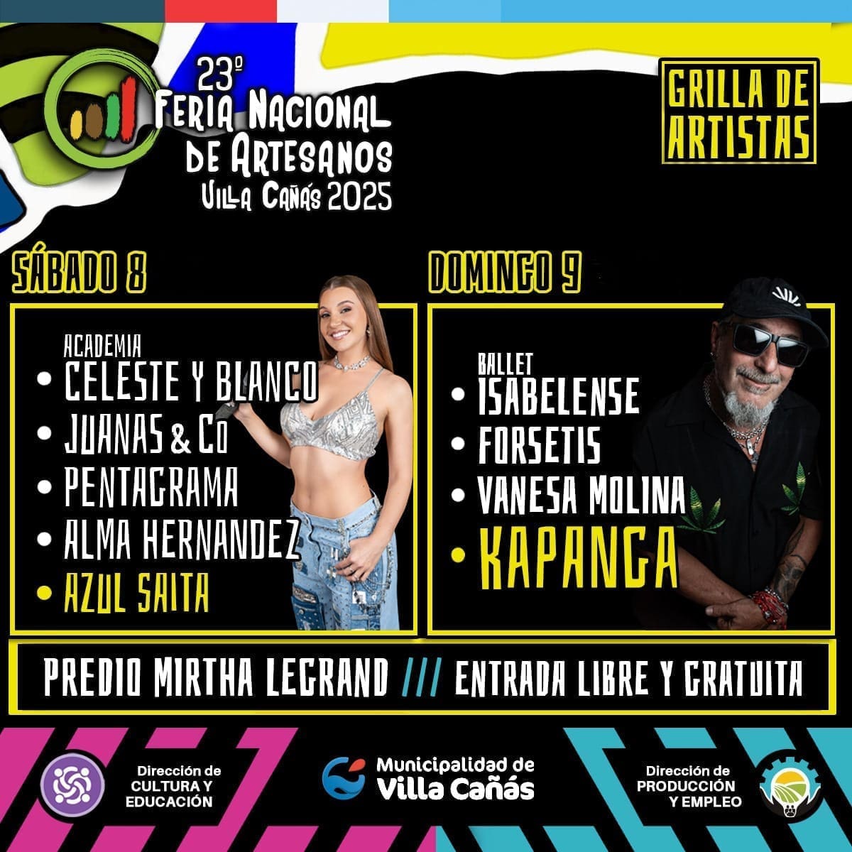 Villa Cañás: Cuenta regresiva para la 23ª Feria Nacional de Artesanos Villa Cañás: Cuenta regresiva para la 23ª Feria Nacional de Artesanos