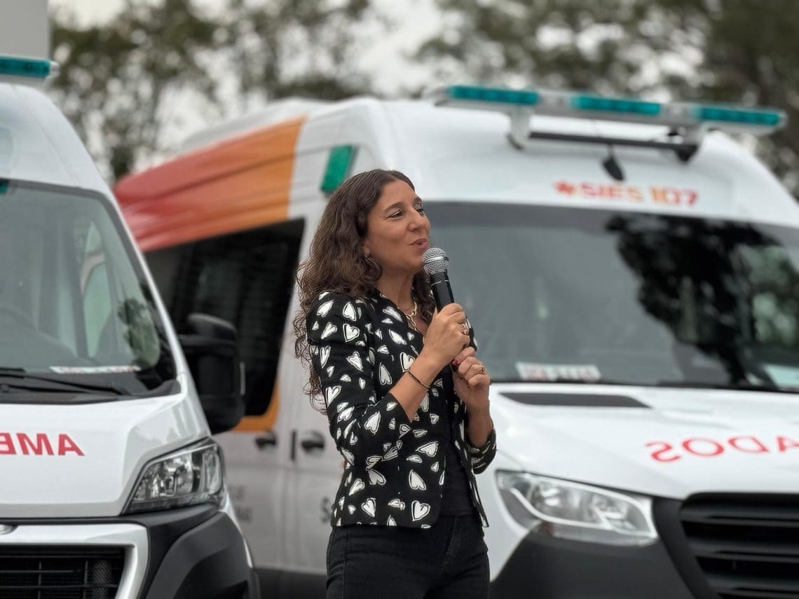 General López: Provincia refuerza el sistema de salud con nuevos vehículos de emergencia