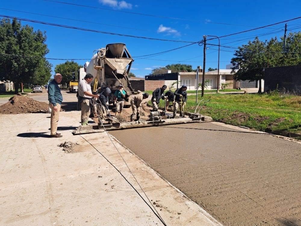 Villa Cañás: Repavimentación de Calle 68 entre 53 y 55