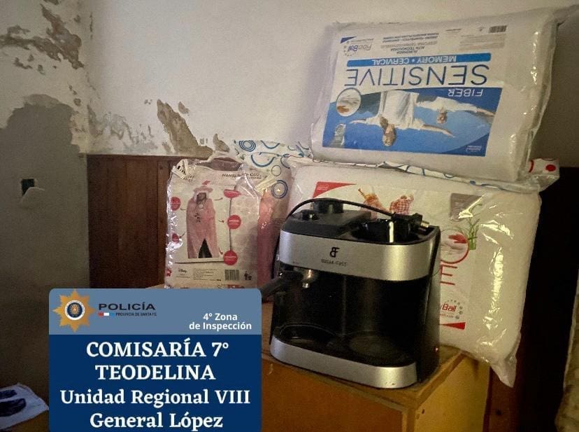 Teodelina: Un detenido por robo a un comercio de la ciudad Teodelina: Un detenido por robo a un comercio de la ciudad