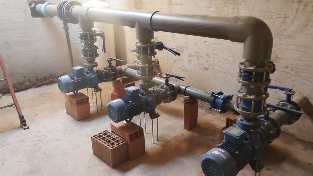 Obras de agua y cloacas en el departamento General López