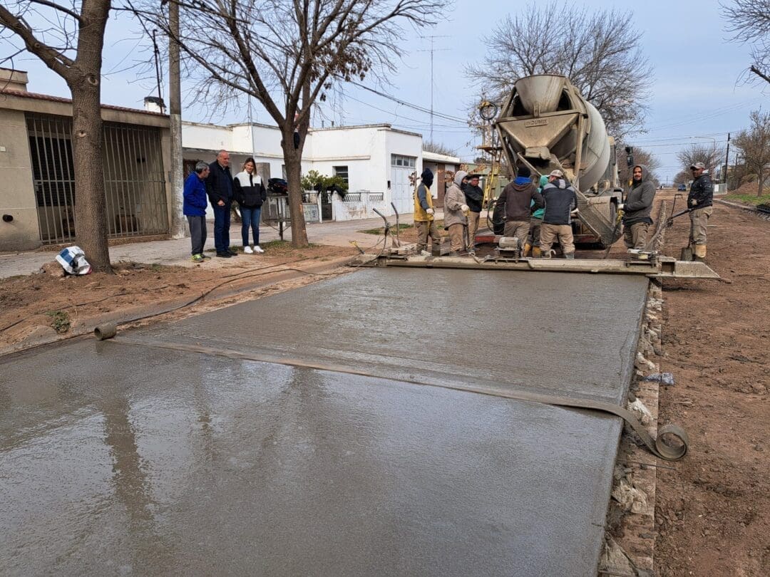 Villa Cañás: Provincia y el municipio activarán obras de pavimentación, cordones cunetas y desagües