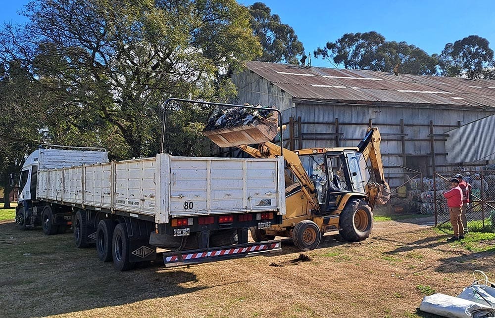Villa Cañás: El municipio entregó 19.381 kilos de materiales reciclables