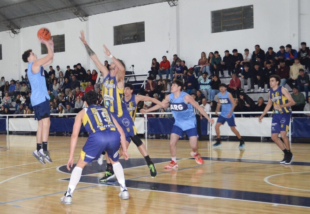 Villa Cañás: La Preselección Argentina de Básquet U17 entrenó en Sportsman y disputó un amistoso