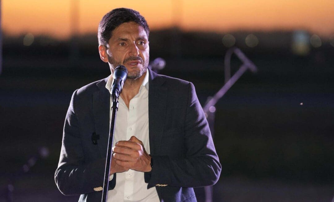 Labordeboy: Pullaro inauguró iluminación del enlace entre las rutas 90 y 93