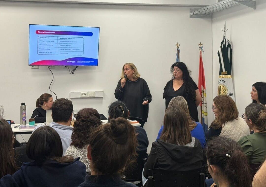 Venado Tuerto: Capacitación para mejorar intervención en violencia de género