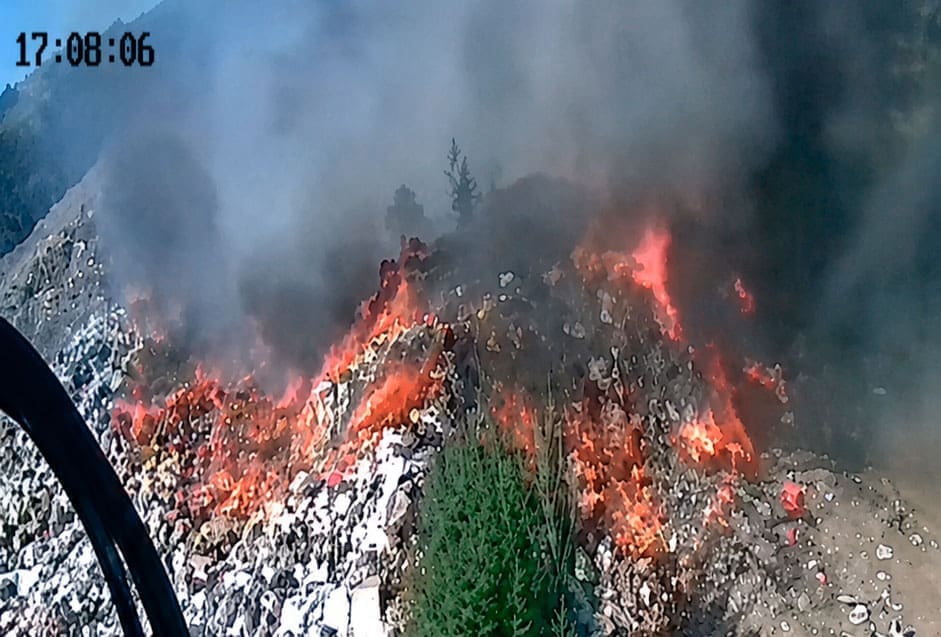 Santa Isabel: Tareas comunitarias para un vecino que prendió fuego el basural