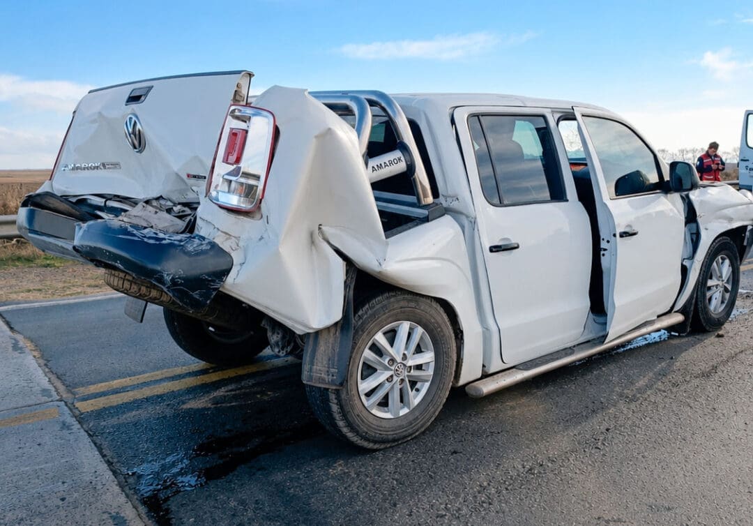 Triple choque en la Ruta 33 entre Venado Tuerto y Sancti Spíritu