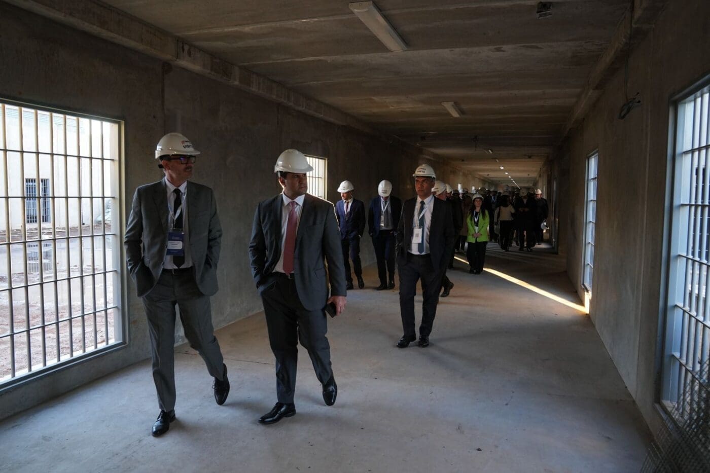 Fiscales del país recorrieron El Infierno, la cárcel de alto perfil que construye Santa Fe