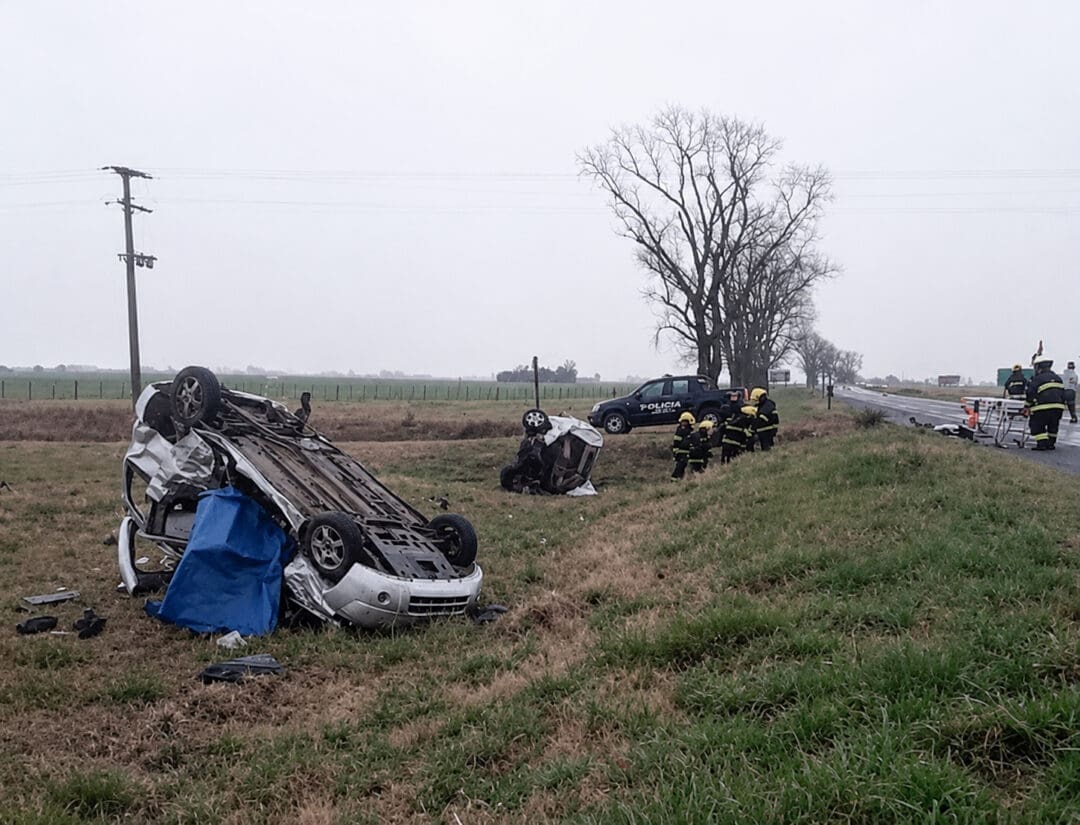 Wheelwright: Accidente fatal en Ruta Nacional 8